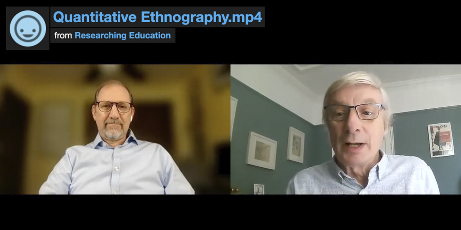 Conversation: ‘Quantitative Ethnography’ - a perspective on educational research methods